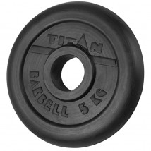 Блин обрезиненный TITAN Barbell 5 кг (d51)